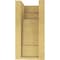 Ekena Millwork 5"W x 5"D x 10"H Wide New Brighton Rough Cedar Woodgrain TimberThane Corbel, Primed Tan CORUR05X05X10NEBRCPR - alternate 6